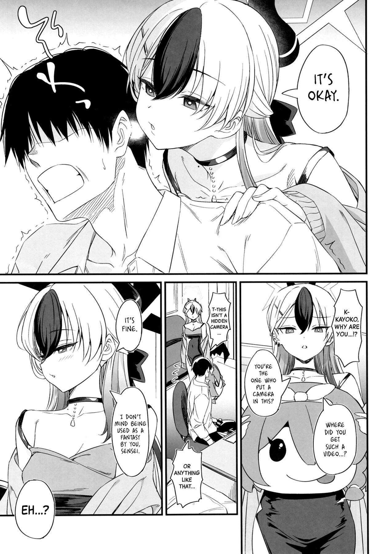 Hentai Manga Comic-Kayoko's Lovey-Dovey Naughty ASMR-Read-4